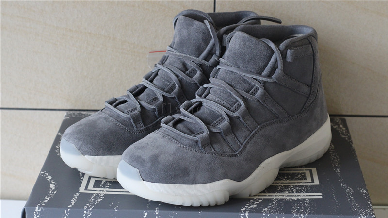 Air Jordan 11 Retro PREM Suede Grey